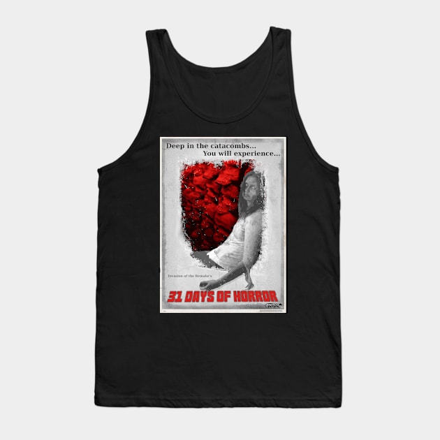 31 Days Catacombs Grey Tank Top by Invasion of the Remake